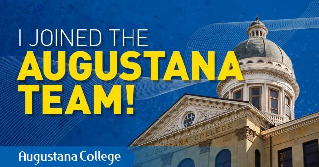 I joined the Augustana team