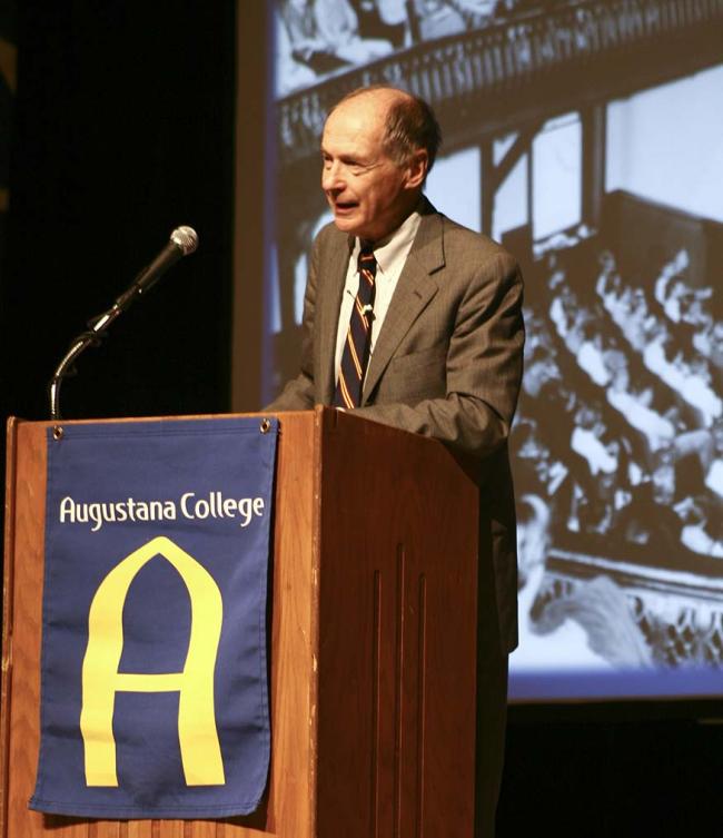 Thomas Tredway speaking in 2010