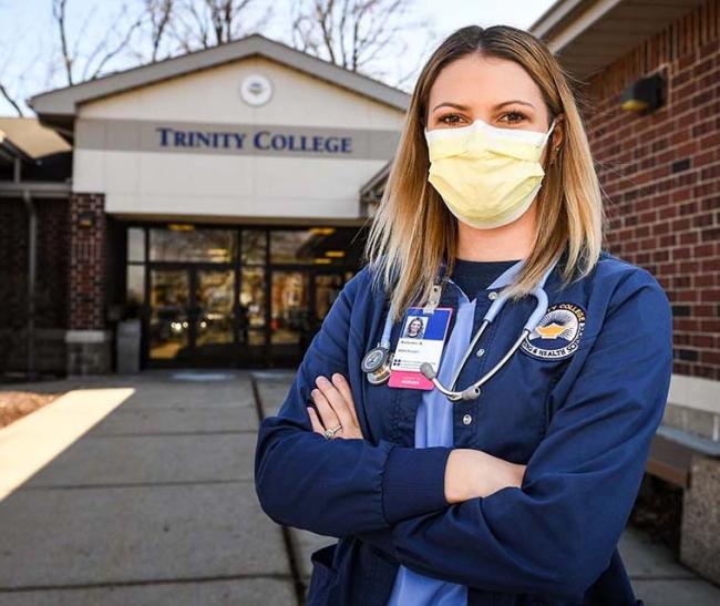 Autumn Anderson, nursing student