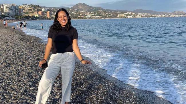 Berenice Campos '22 in Spain