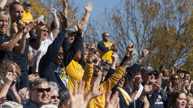 Augustana sports crowd