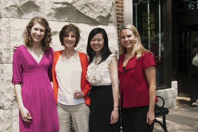 Brenda Barnes, Hilary Timmerman, Ly Pham, Courtney Grob