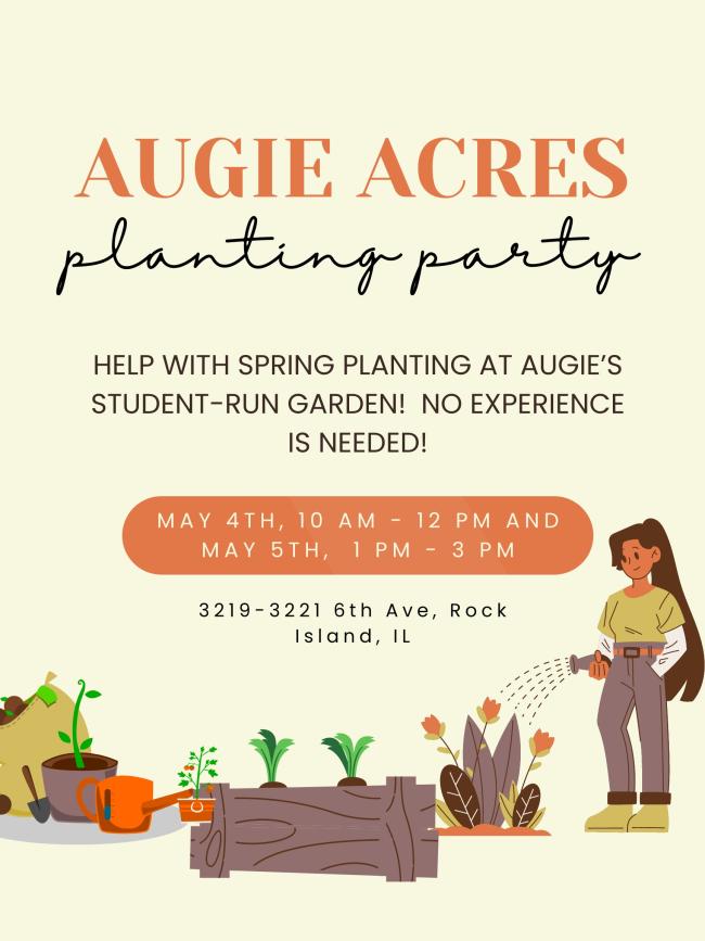 Augie Acres flyer