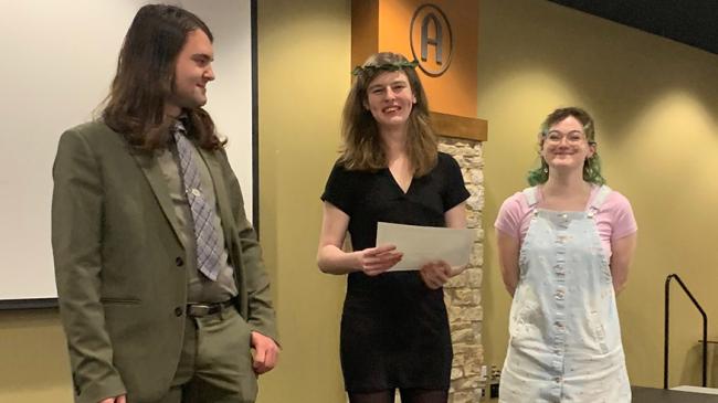 Laurence Pavlik, Jules Fielder and Allie Anderson