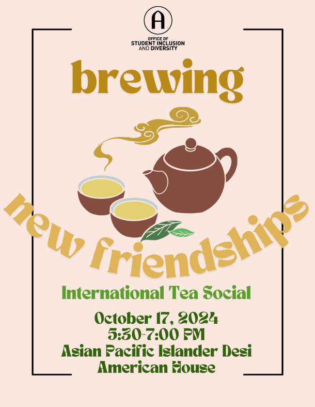 Brewing New Friendships event flyer
