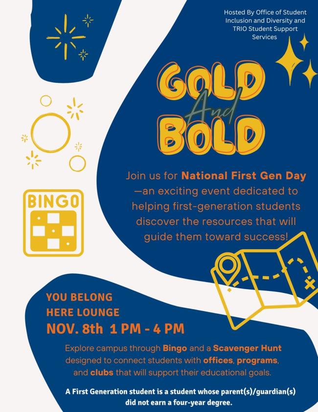 First Gen Day flyer