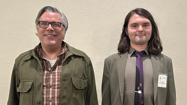 Dr. Mischa Hooker and Laurence Pavlik