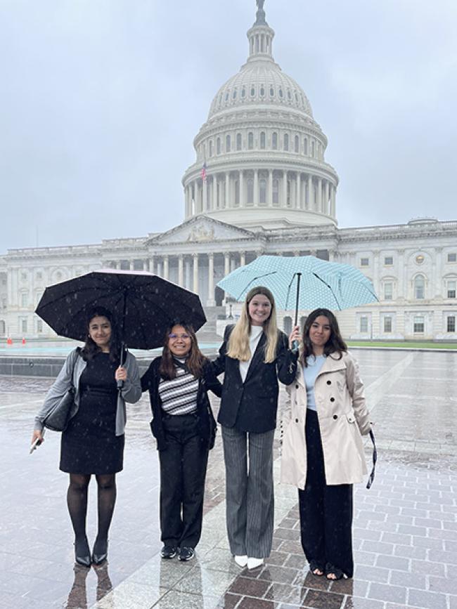 Interns in D.C.