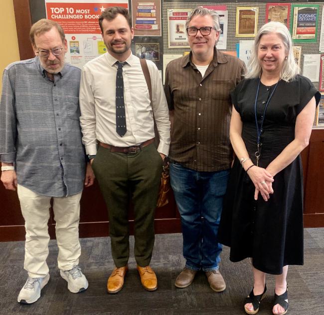 Drs. Emil Kramer, Christopher Saladin, Mischa Hooker, and Kirsten Day