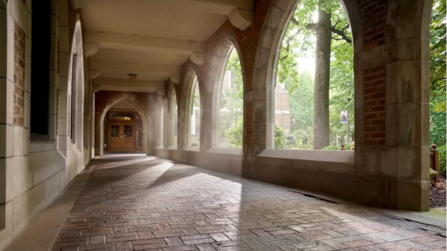 founders hall arches