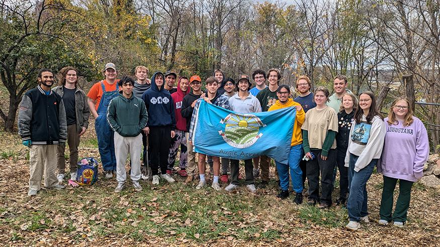 Augie Acres workday