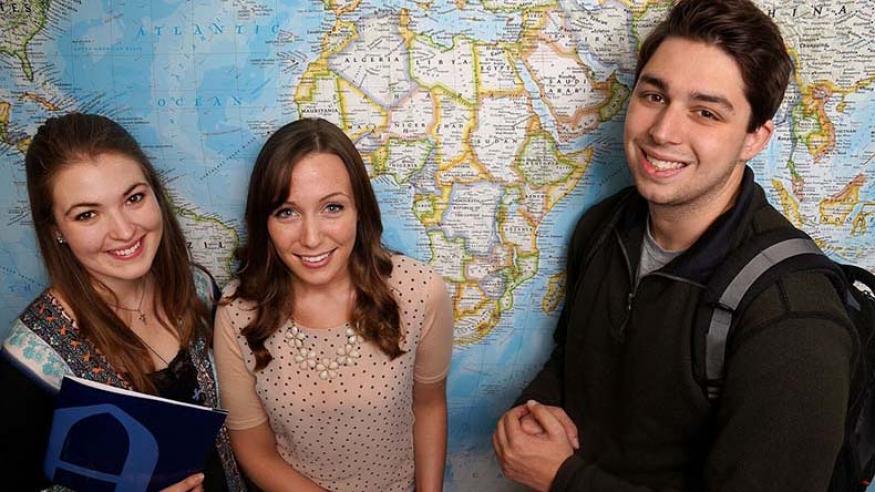 Ellenelle Gilliam, Rebecca Brosch and Alexander Lobo